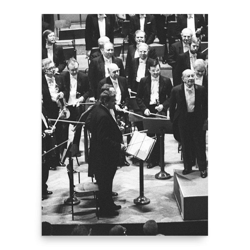 Erich Leinsdorf poster print, in size 18x24 inches.