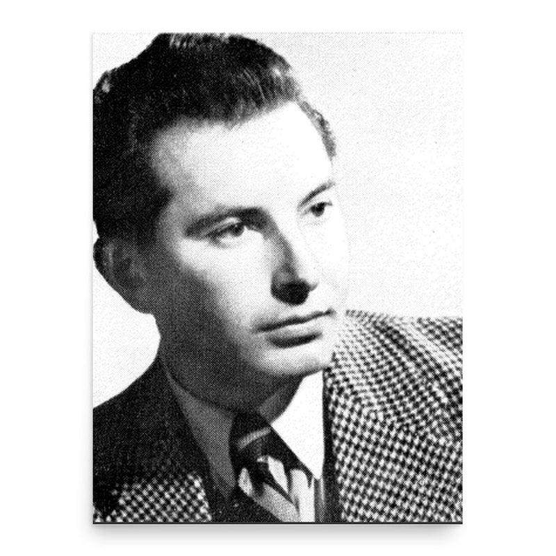 Erich Liffmann poster print, in size 18x24 inches.