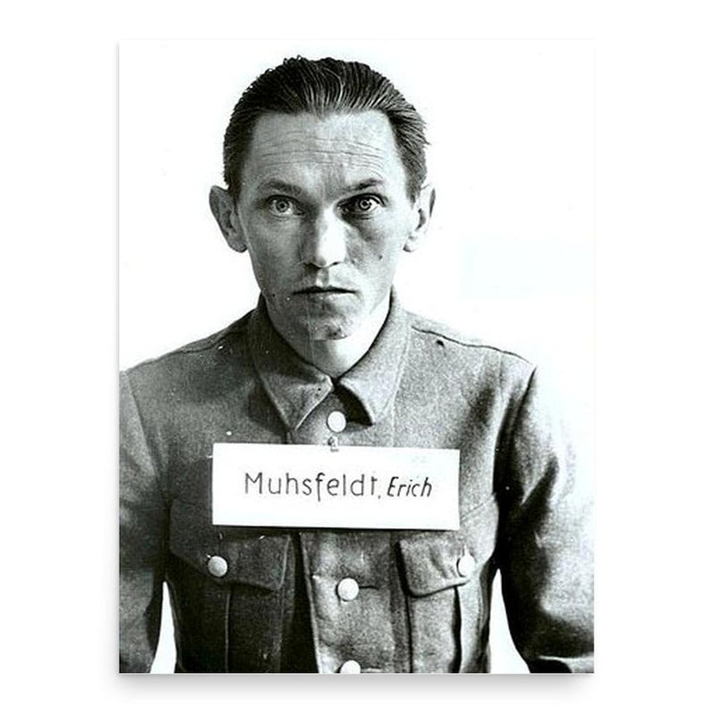 Erich Muhsfeldt poster print, in size 18x24 inches.