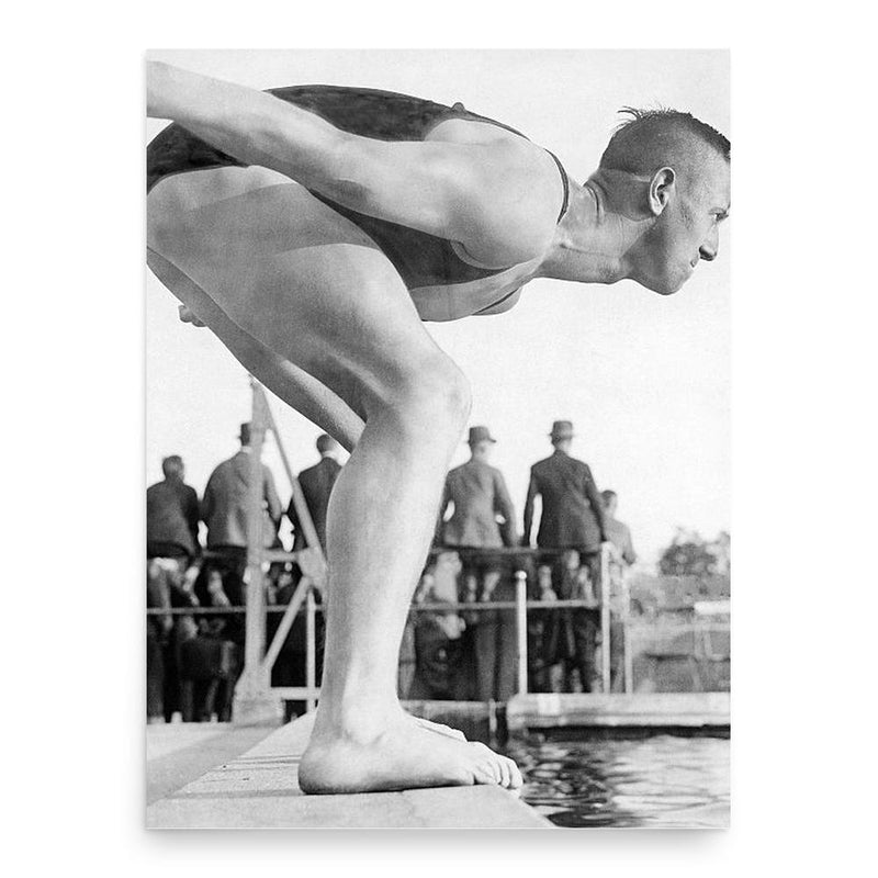 Erich Rademacher poster print, in size 18x24 inches.