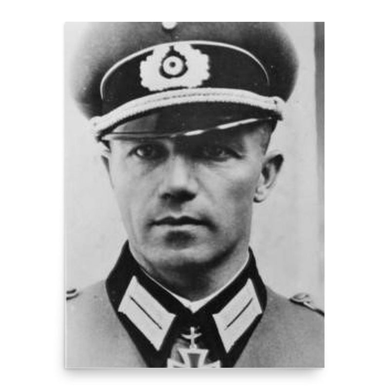 Erich Reuter poster print, in size 18x24 inches.