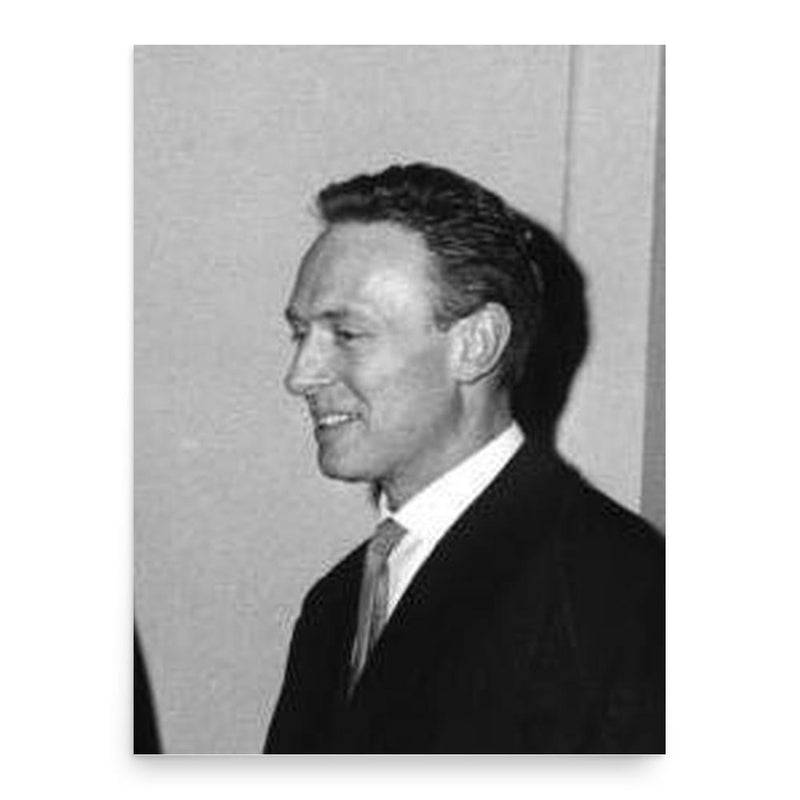 Erich Schellow poster print, in size 18x24 inches.