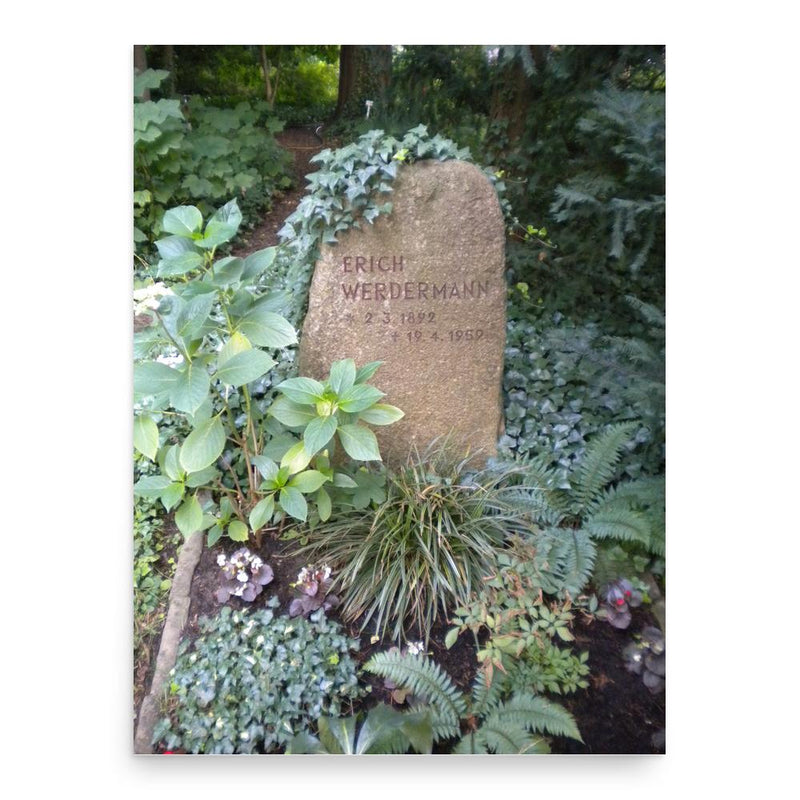 Erich Werdermann poster print, in size 18x24 inches.