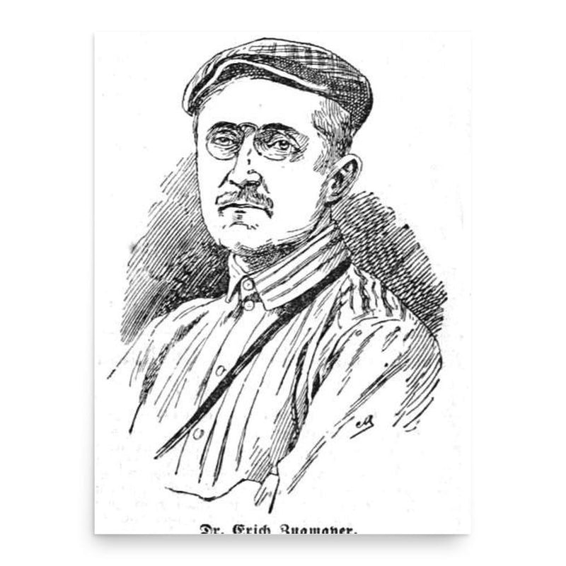 Erich Zugmayer poster print, in size 18x24 inches.