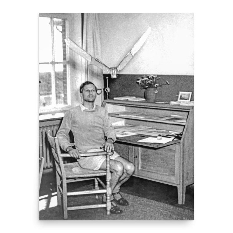 Erich von Holst poster print, in size 18x24 inches.