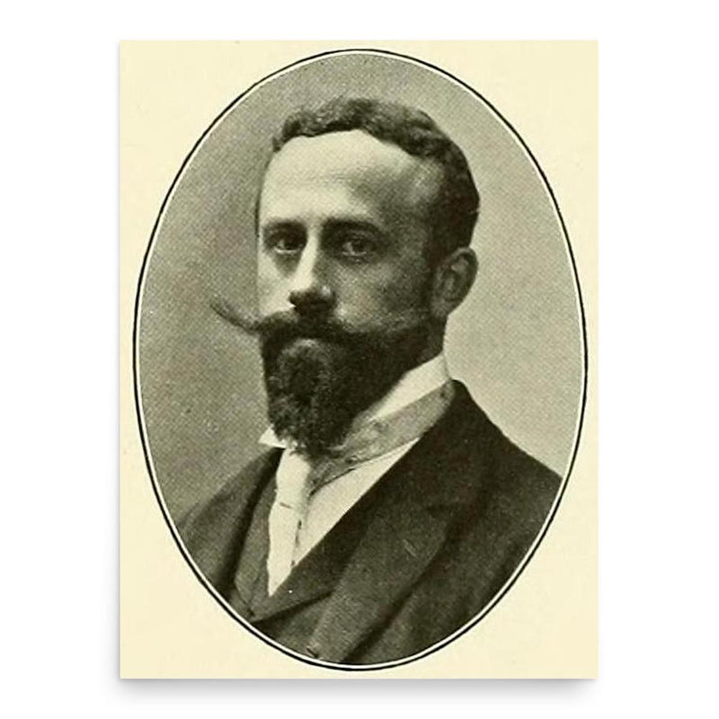 Erich von Tschermak poster print, in size 18x24 inches.