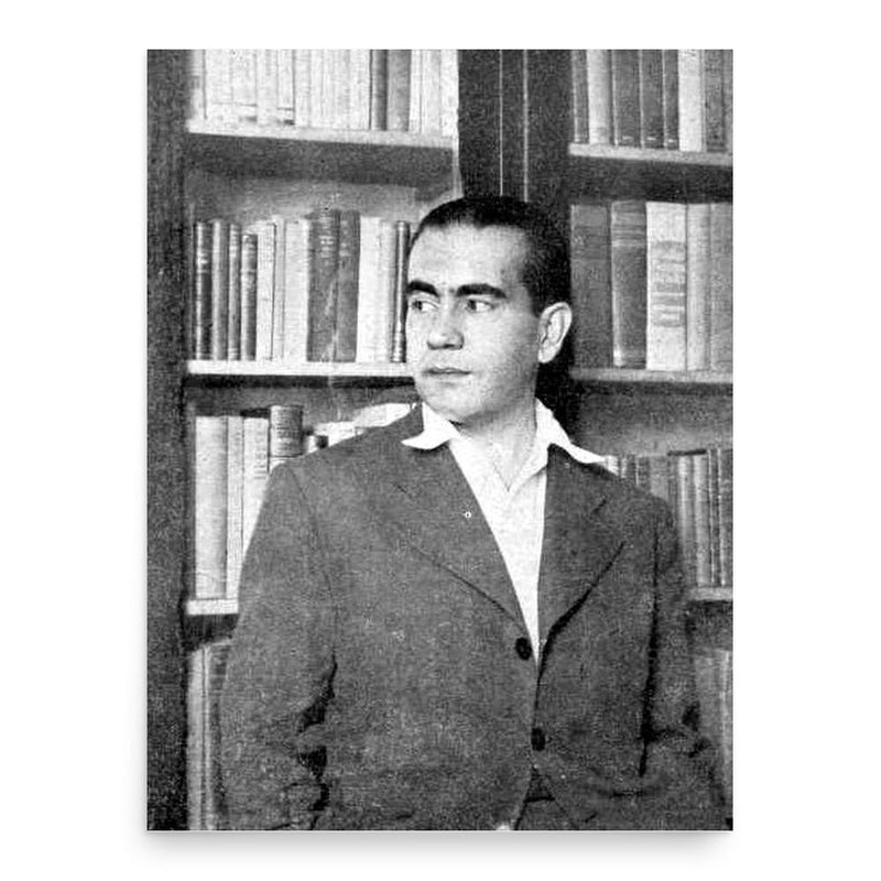 Erico Verissimo poster print, in size 18x24 inches.