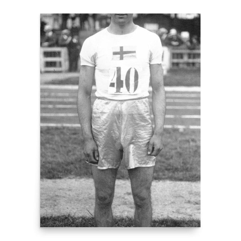 Erik Abrahamsson poster print, in size 18x24 inches.