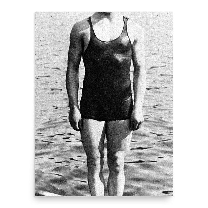 Erik Adlerz poster print, in size 18x24 inches.