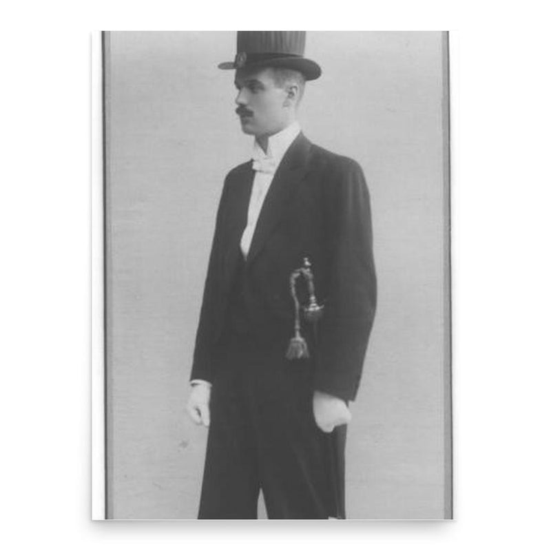 Erik Ahlman poster print, in size 18x24 inches.