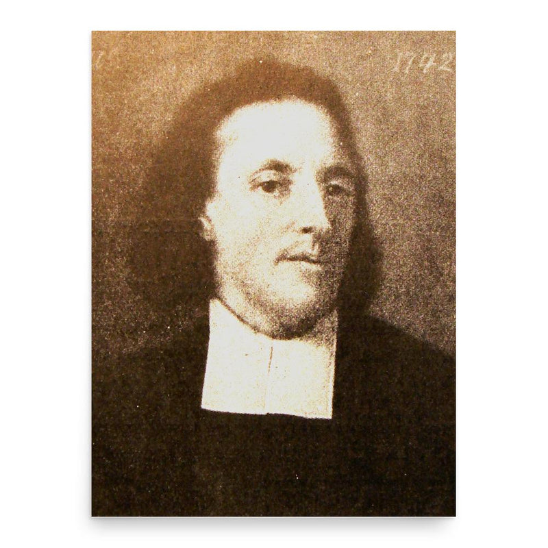 Erik Benzelius the younger poster print, in size 18x24 inches.