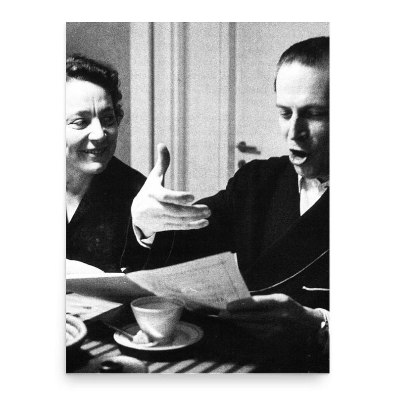 Erik Bergman poster print, in size 18x24 inches.