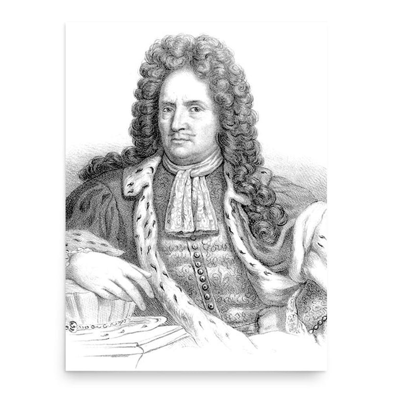 Erik Dahlbergh poster print, in size 18x24 inches.