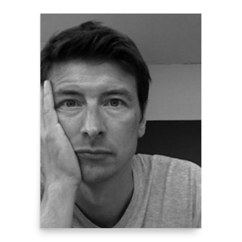 Erik Duval poster print, in size 18x24 inches.