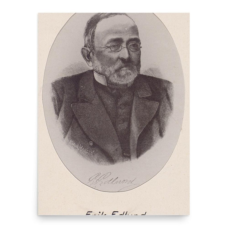 Erik Edlund poster print, in size 18x24 inches.