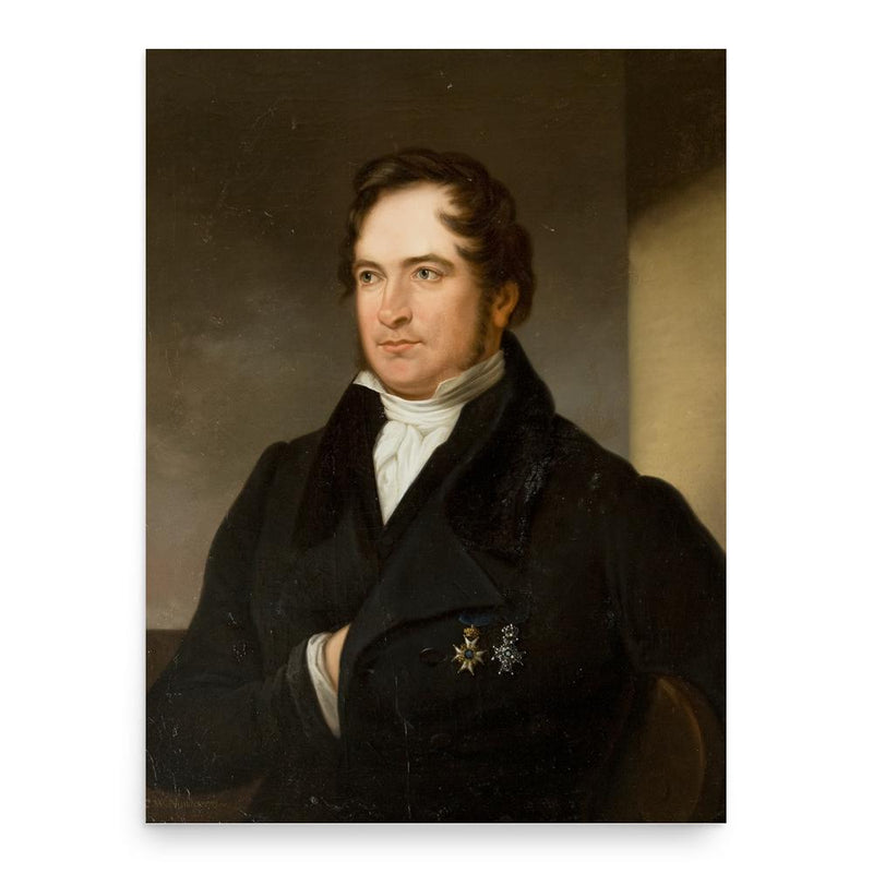 Erik Gustaf Geijer poster print, in size 18x24 inches.