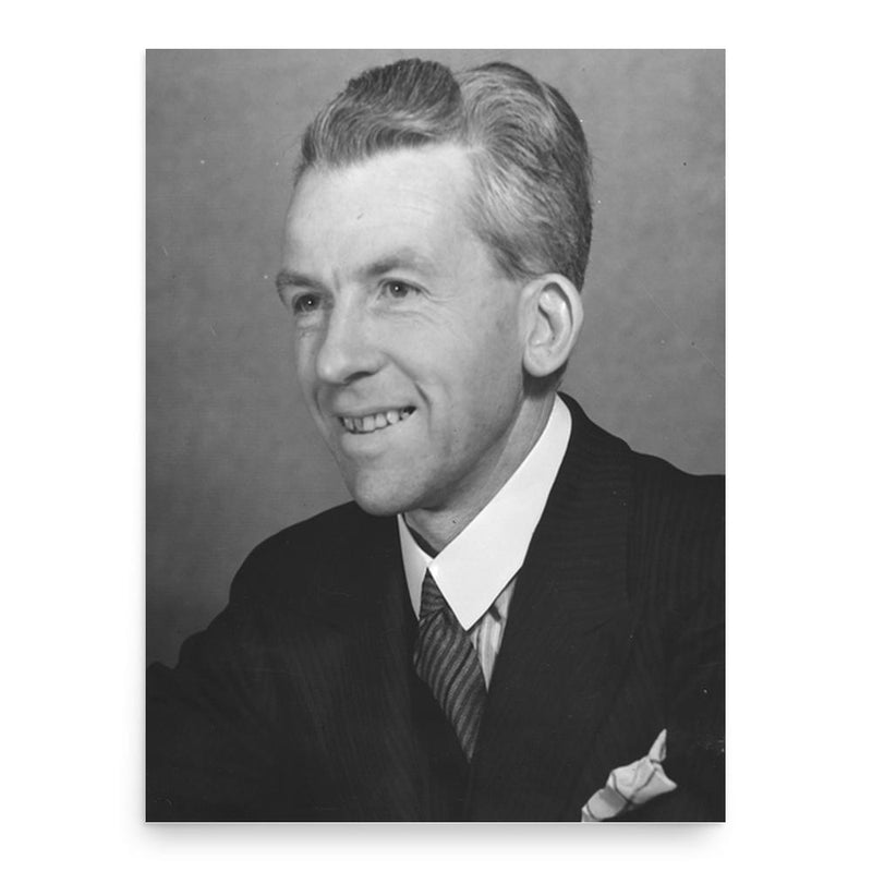 Erik Herseth poster print, in size 18x24 inches.