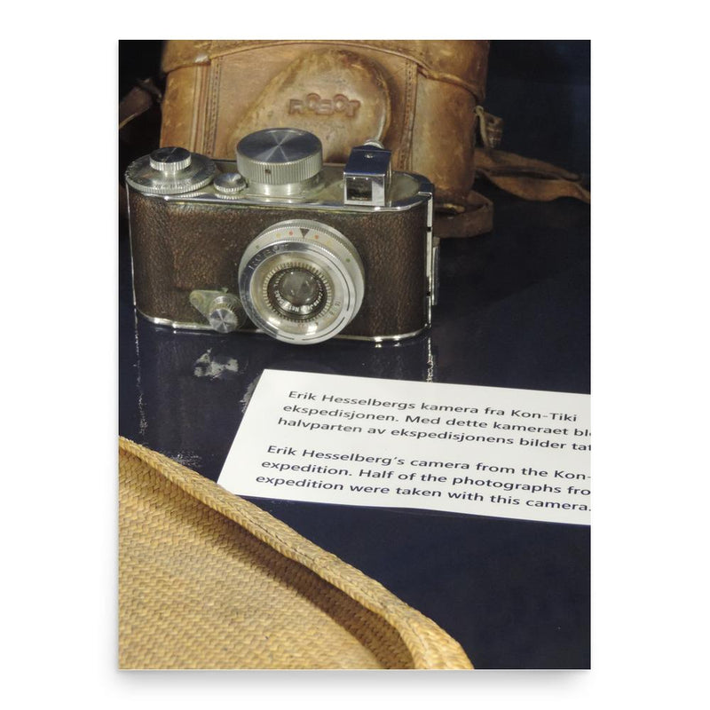 Erik Hesselberg poster print, in size 18x24 inches.