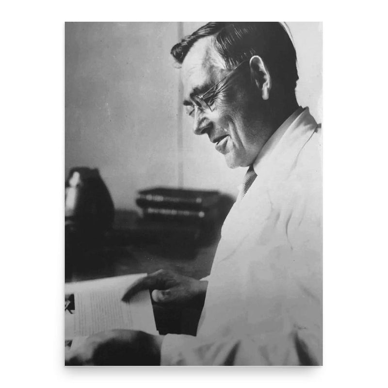 Erik Jorpes poster print, in size 18x24 inches.