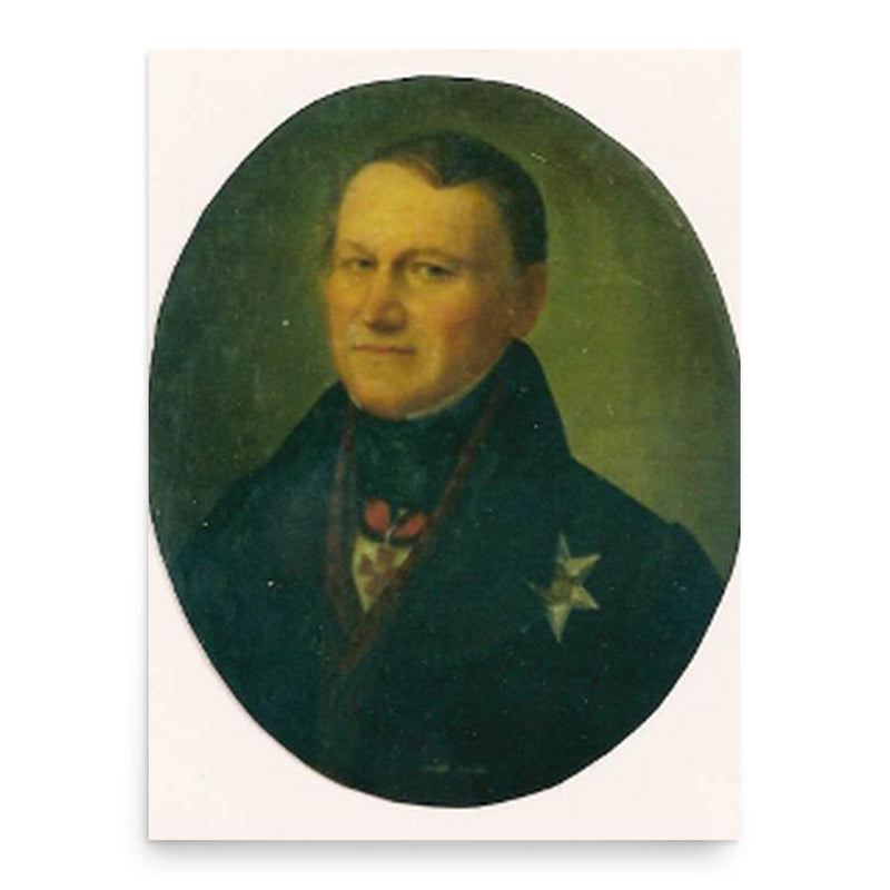 Erik Laxmann poster print, in size 18x24 inches.