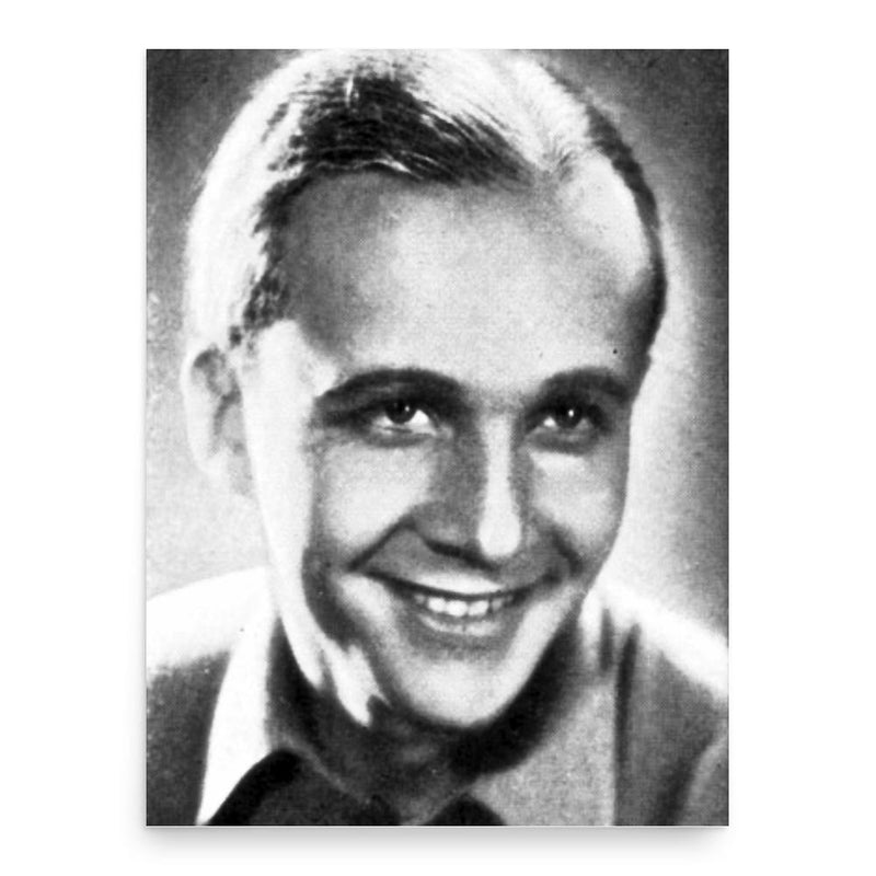 Erik Ode poster print, in size 18x24 inches.