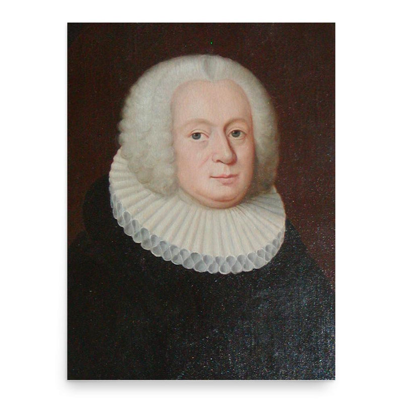 Erik Pontoppidan poster print, in size 18x24 inches.