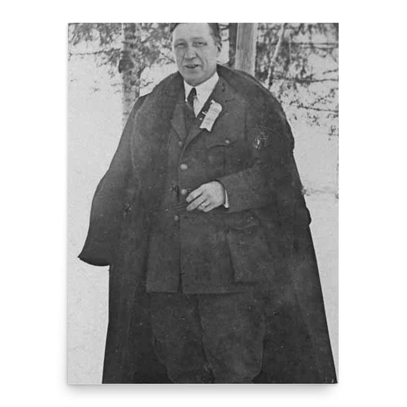 Erik Severin poster print, in size 18x24 inches.