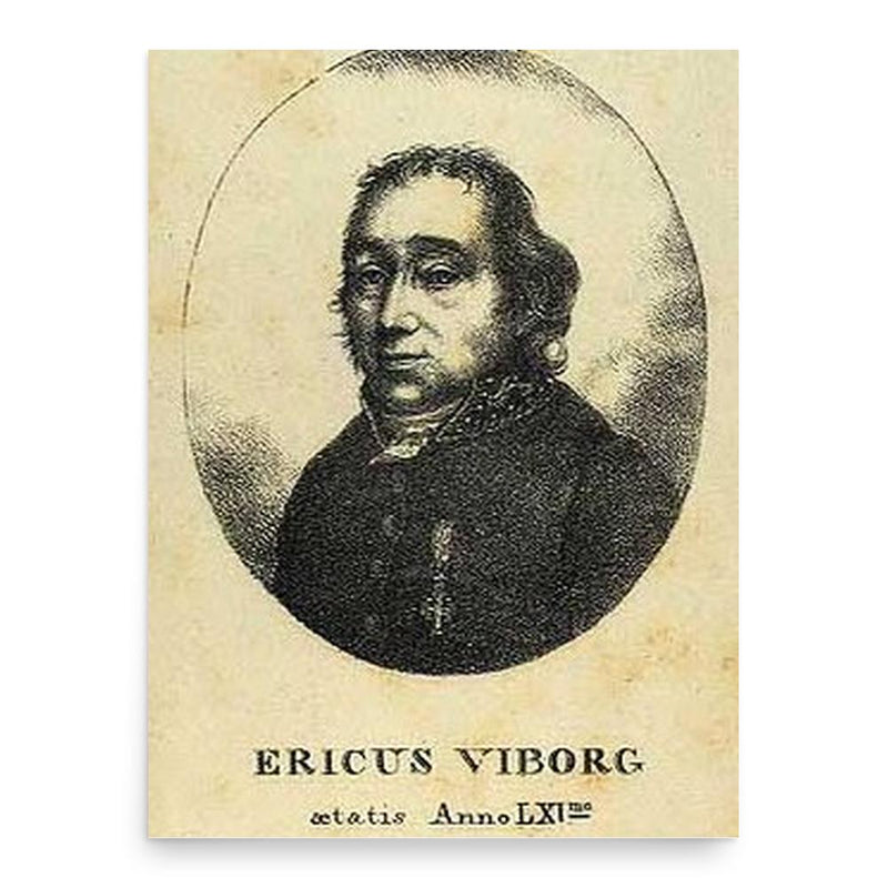 Erik Viborg poster print, in size 18x24 inches.