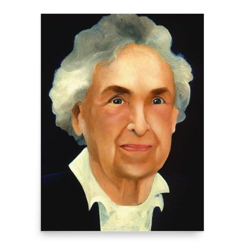 Erika Cremer poster print, in size 18x24 inches.