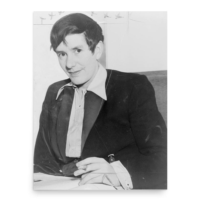 Erika Mann poster print, in size 18x24 inches.