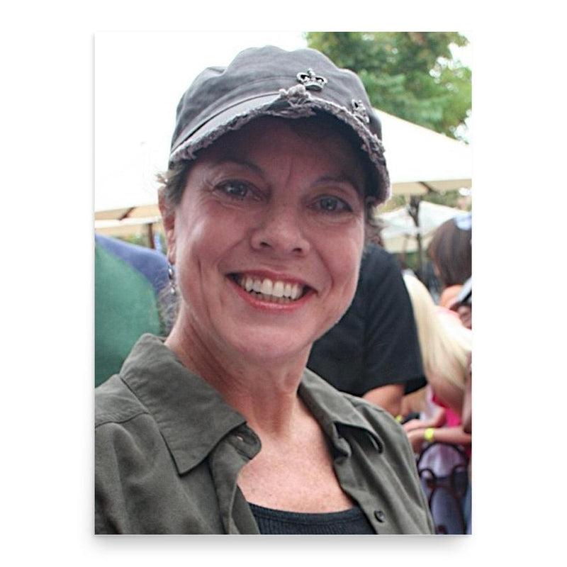 Erin Moran poster print, in size 18x24 inches.