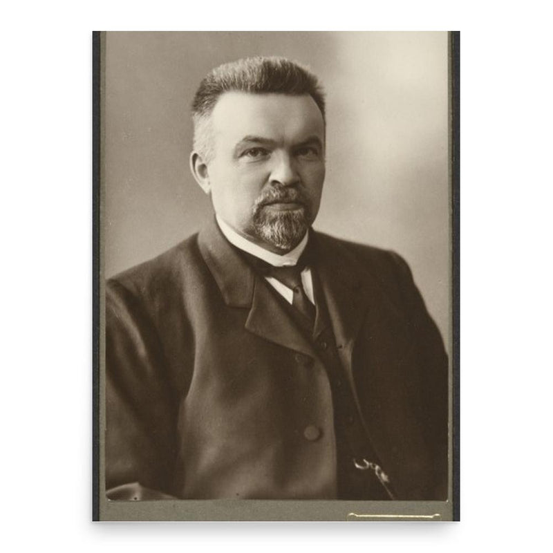 Erkki Kaila poster print, in size 18x24 inches.