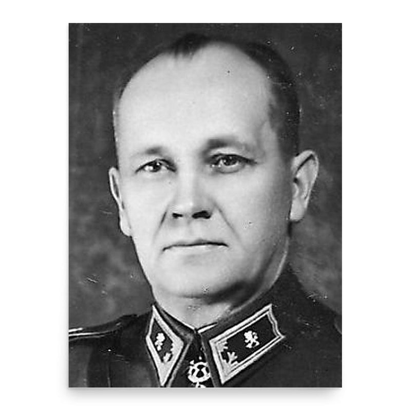 Erkki Raappana poster print, in size 18x24 inches.