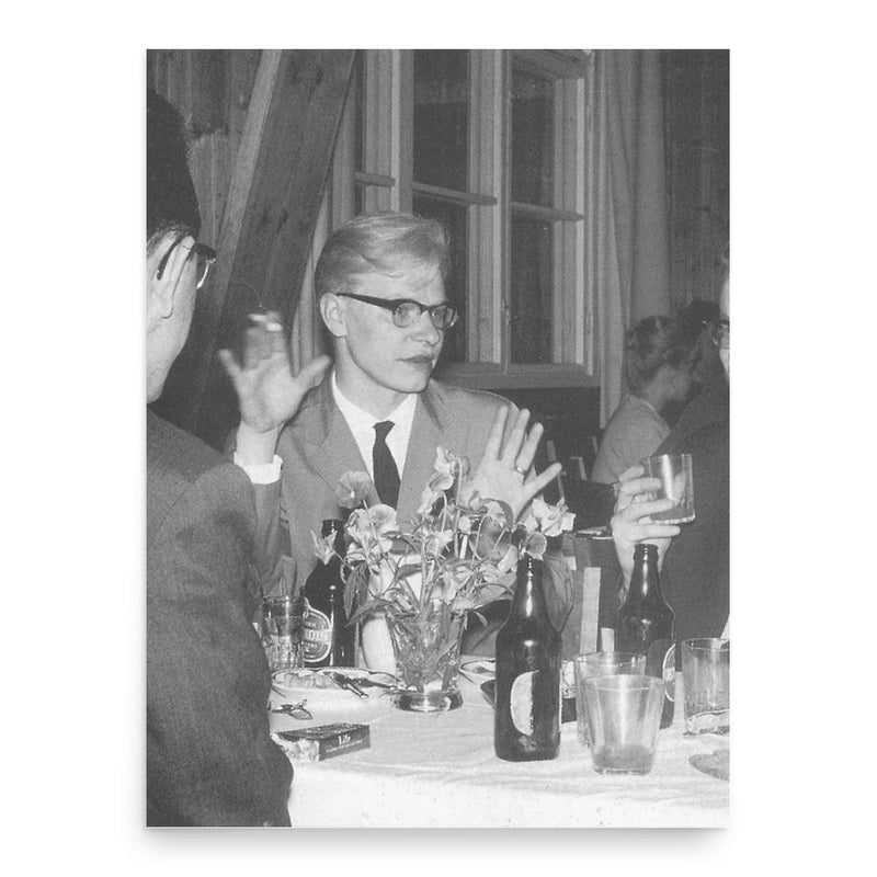 Erkki Salmenhaara poster print, in size 18x24 inches.