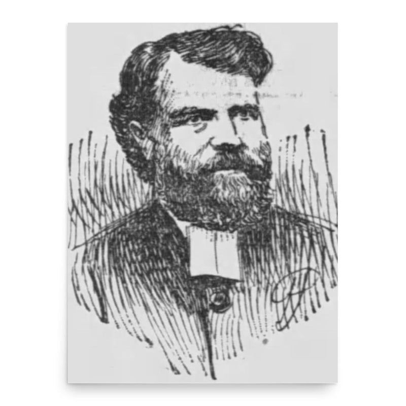 Erland Carlsson poster print, in size 18x24 inches.