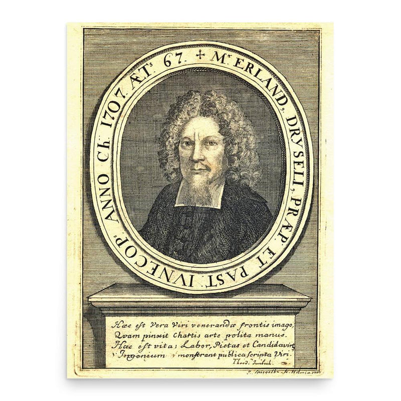 Erland Dryselius poster print, in size 18x24 inches.