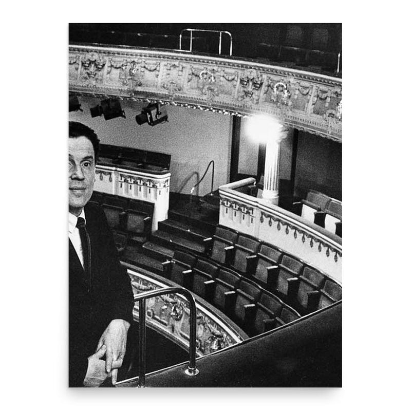 Erland Josephson poster print, in size 18x24 inches.