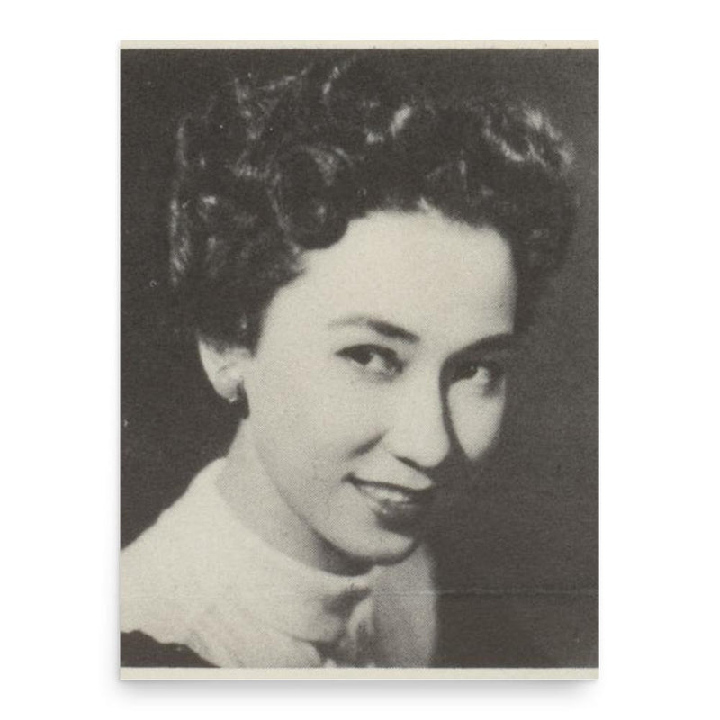 Erlinda Cortes poster print, in size 18x24 inches.