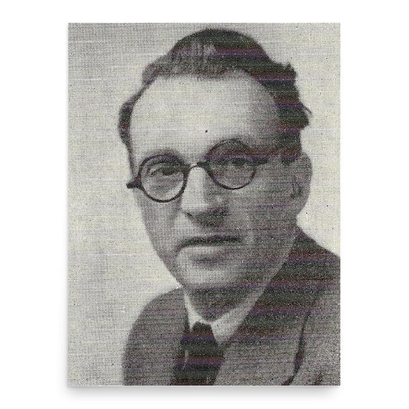 Erling Brene poster print, in size 18x24 inches.