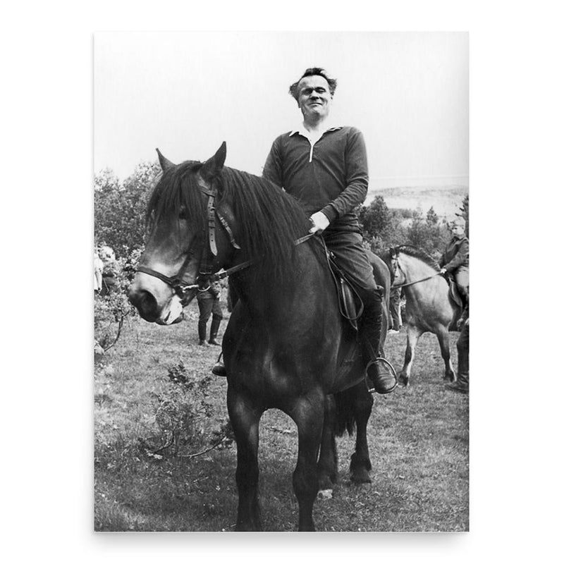 Erling Stordahl poster print, in size 18x24 inches.