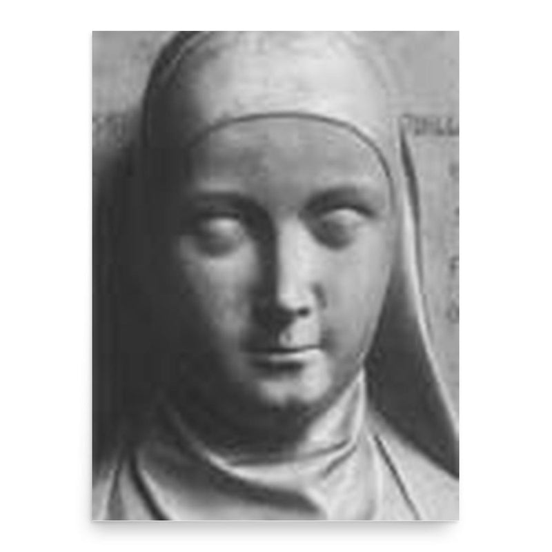 Ermesinde of Carcassonne poster print, in size 18x24 inches.