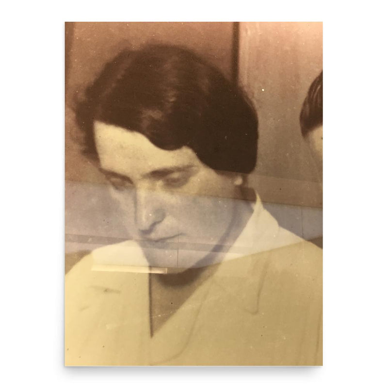 Erminia Caudana poster print, in size 18x24 inches.