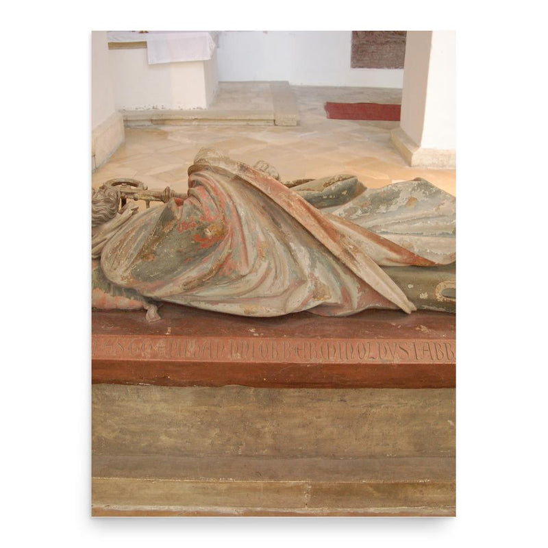 Erminold poster print, in size 18x24 inches.