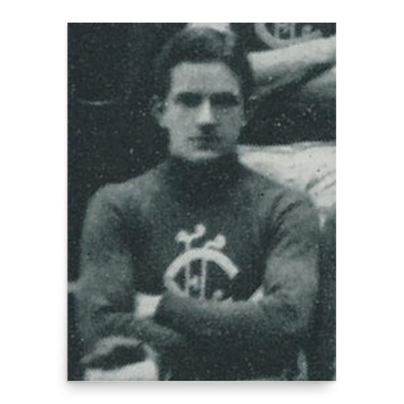 Ern Cowley poster print, in size 18x24 inches.