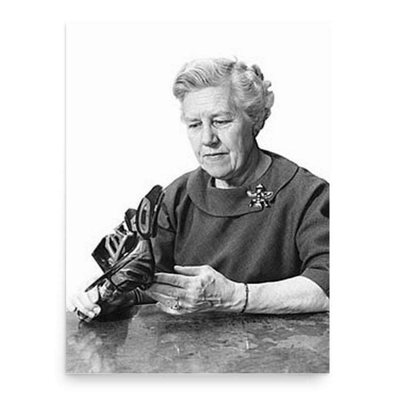 Erna Gunther poster print, in size 18x24 inches.