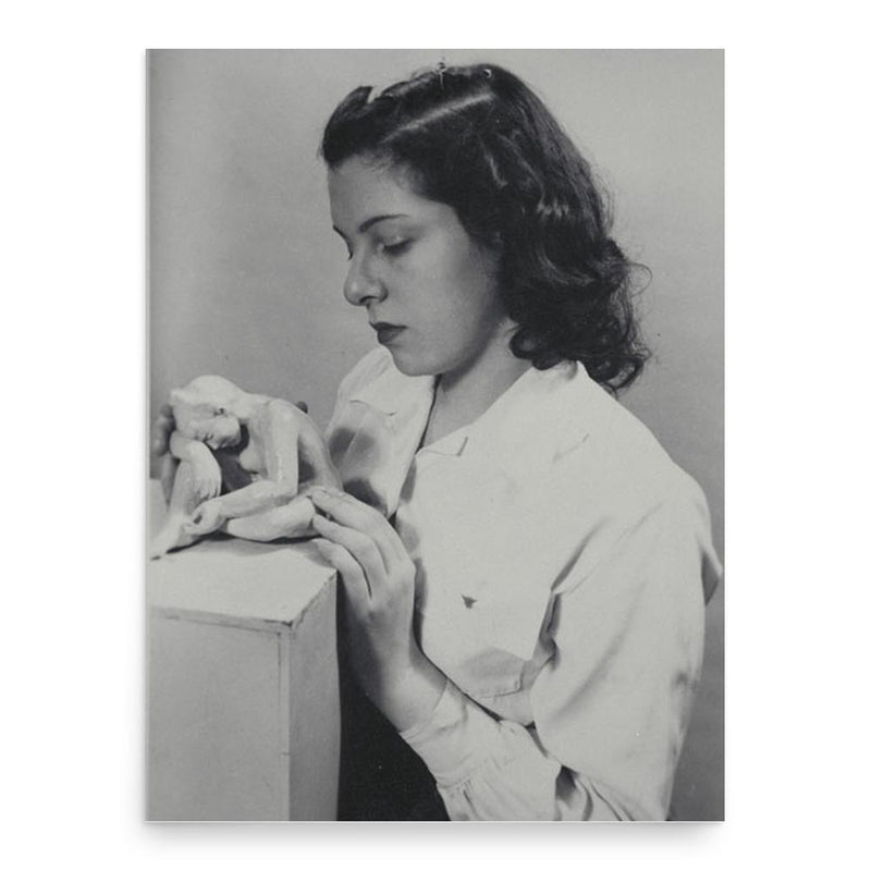 Erna Weill poster print, in size 18x24 inches.