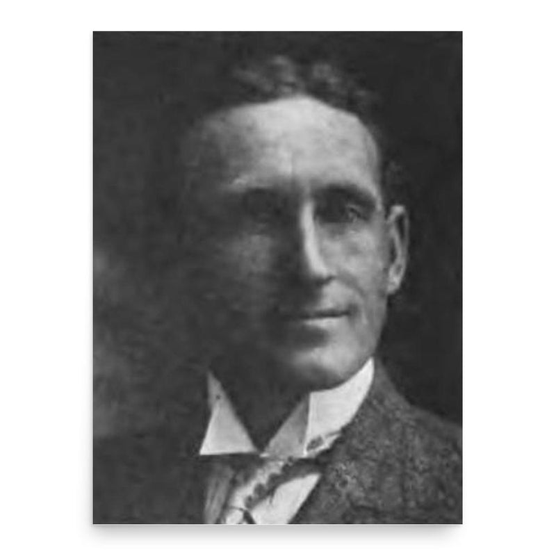 Ernest Albert Cleveland poster print, in size 18x24 inches.