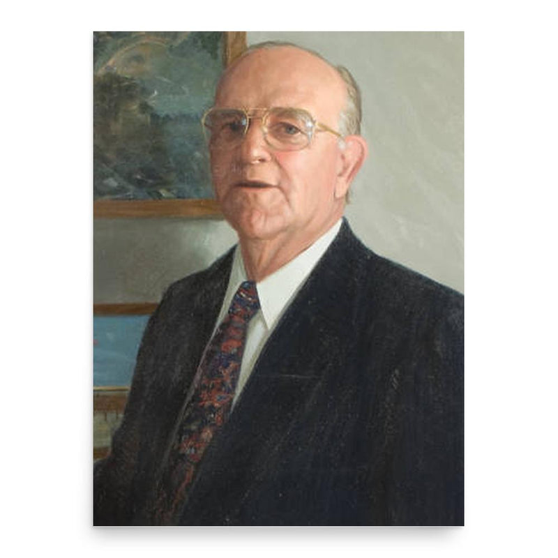 Ernest Ambler poster print, in size 18x24 inches.