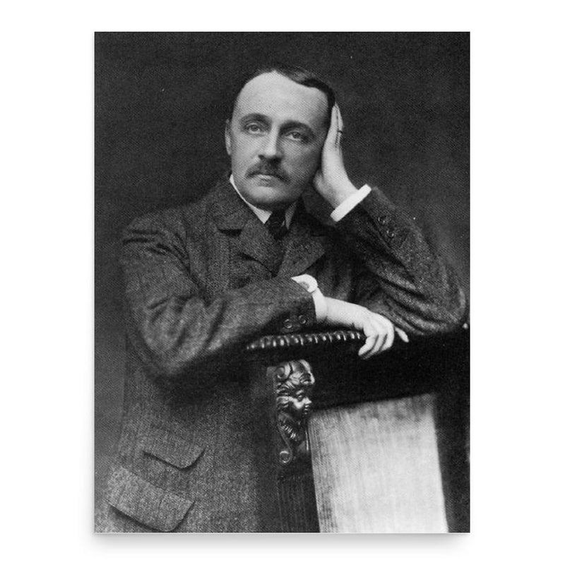 Ernest Archdeacon poster print, in size 18x24 inches.