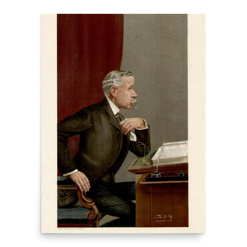Ernest Baggallay poster print, in size 18x24 inches.